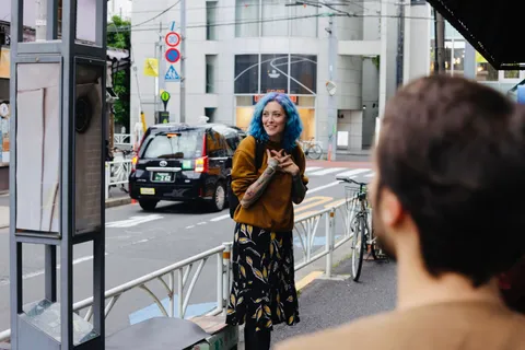 人々の残像の写真 1
